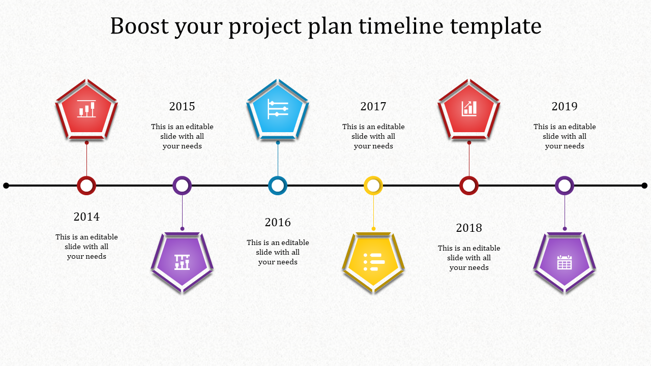 Try Our Project Plan Timeline PowerPoint Template